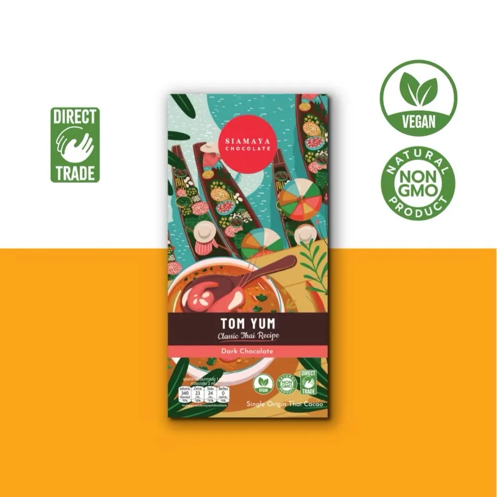 Siamaya Tom Yum Dark Chocolate
