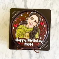Personalized Cartoon on Larna cake