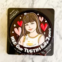 Personalized Cartoon on Larna cake