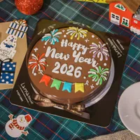 Happy New Year 2026 Larna Cake