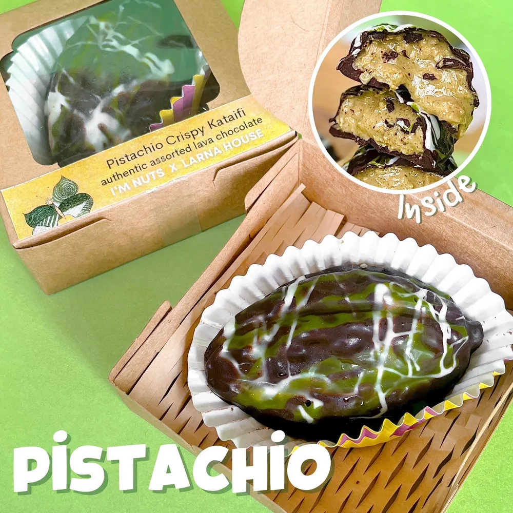 Pistachio Crispy Kataifi - Dubai