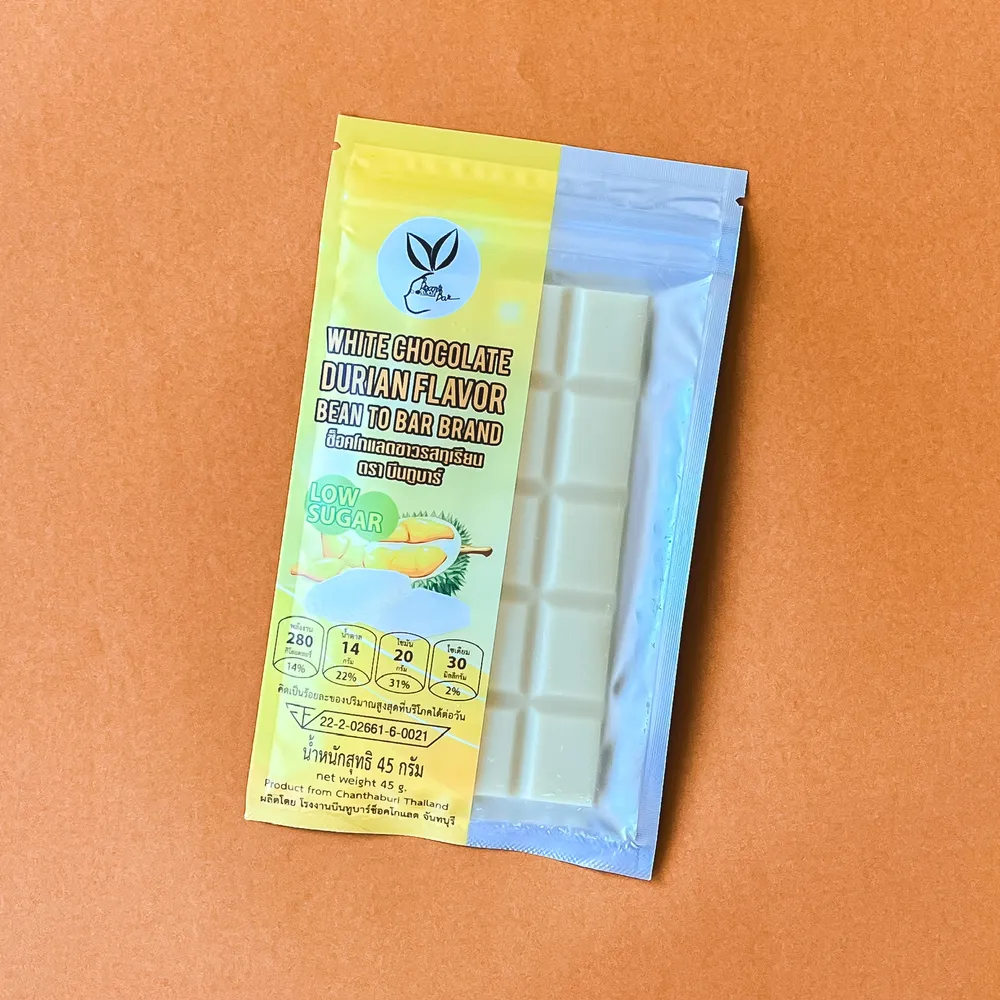 Bean to Bar Durian White Chocolate