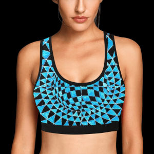 Blue Lace Agate T52 Sports Bra