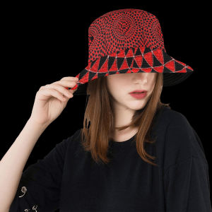 Red Spinel Bucket Hats