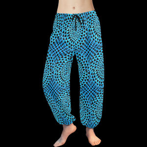 Blue Lace Agate Harem Pants