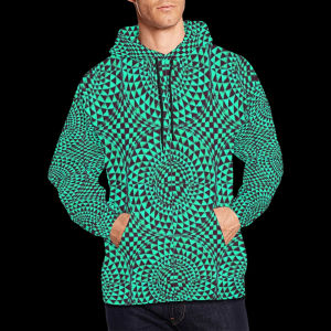 Turquoise H13 Men's Hoodie