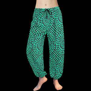 Turquoise Harem Pants