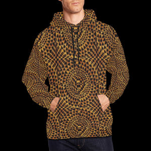 Golden Tiger’s Eye H13 Men's Hoodie