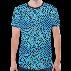 Blue Lace Agate T45 Men's T-shirts