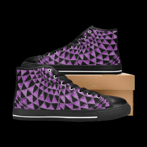 Lepidolite Men's High Tops