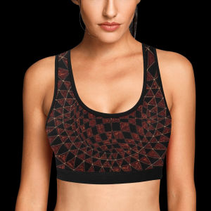 Fire Agate T52 Sports Bra