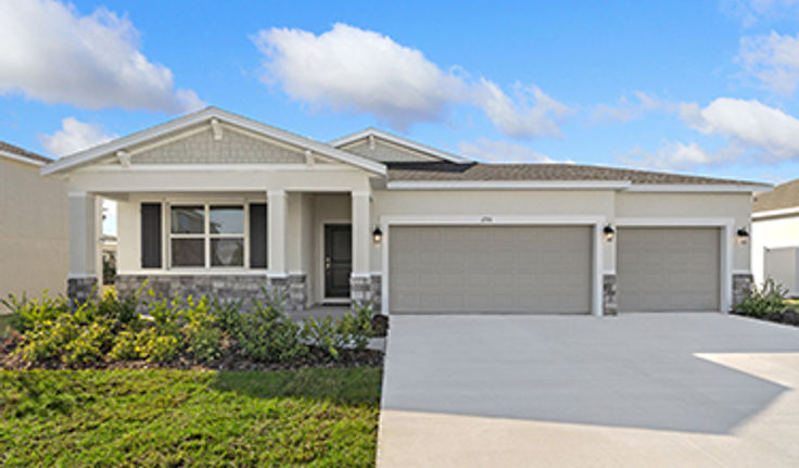 Exterior Rendering of Brookshire Single Family Home