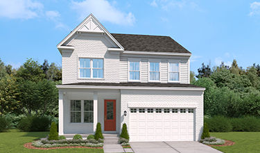 Exterior Rendering of The Davis