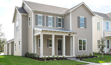 Exterior Rendering of a home in Dillard Pointe