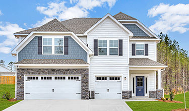 elevation rendering of the Summerville Elevation H
