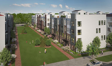 New townhome-style condos in Raleigh
