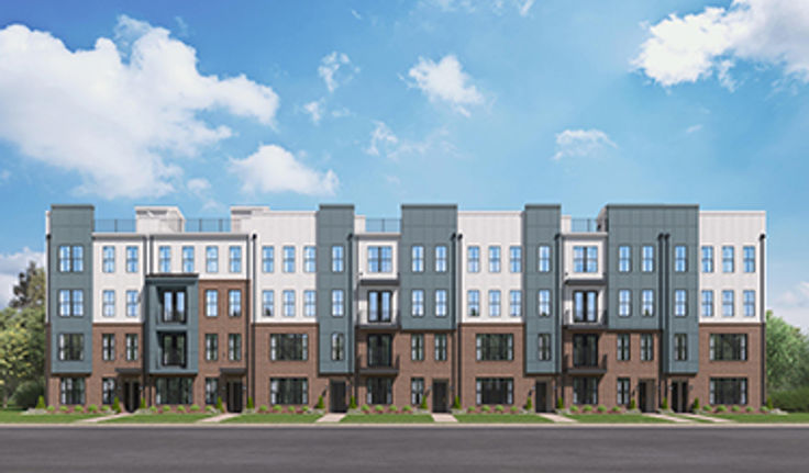 New townhome-style condos in Raleigh