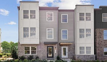 rendering of the jenkins townhome in herndon