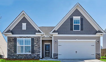 Street view of a home in Harvest Ridge