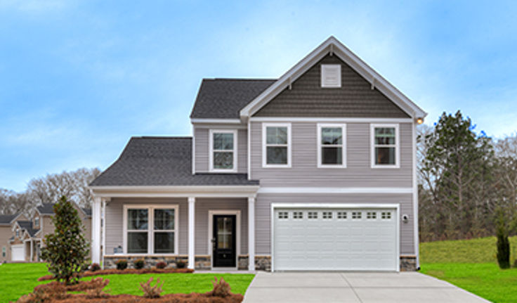 Street view of a home in Harvest Ridge