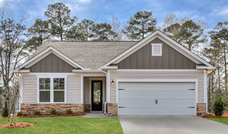 Street view of a home in Hickory Woods