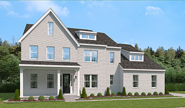 elevation rendering of single family home in nokesville