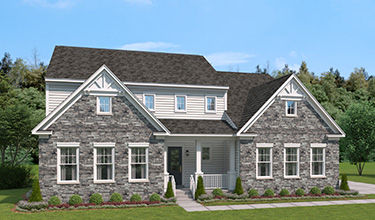 exterior rendering of the russell in prince william county