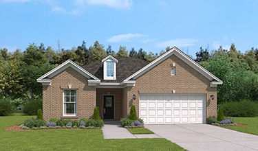 Exterior Rendering of The Newcastle Single Family Home