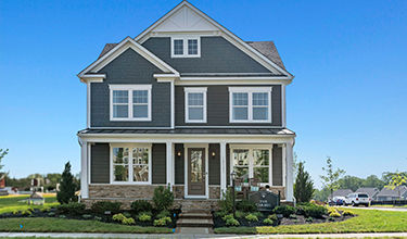 exterior elevation f of the carmel home design
