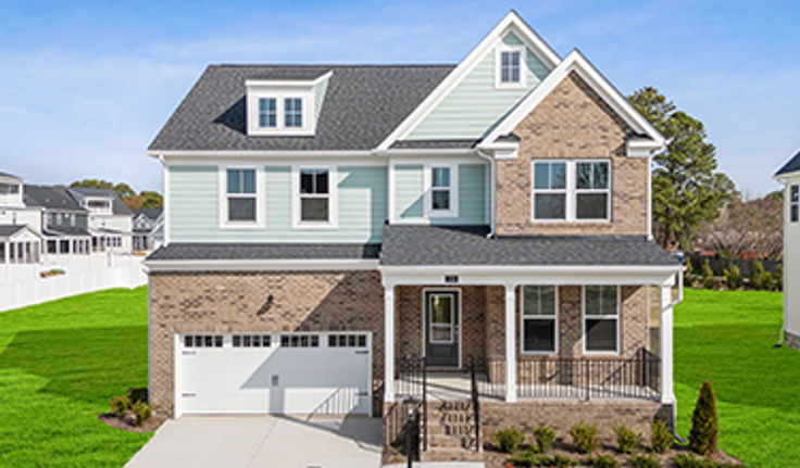 The Alden Model Home Exterior