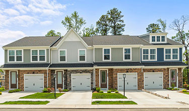 exterior rendering of the Amara townhome design