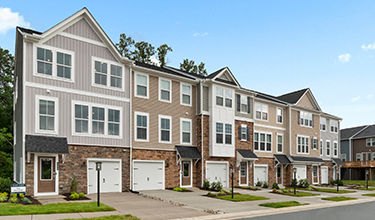 Street view of The Balfour Townhome