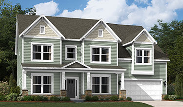 The Seneca rendering elevation H