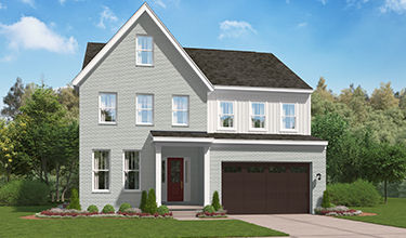 exterior rendering of elevation j of the sienna