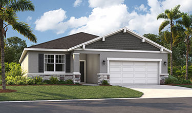 exterior rendering of the seaton home design