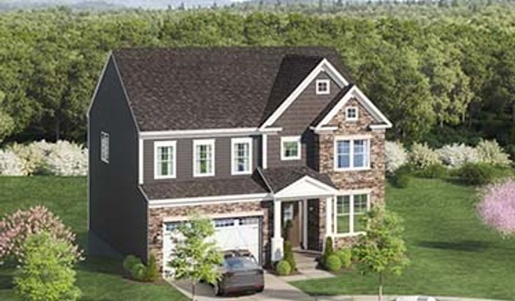 Rendering of a home at Sunstone Preserve