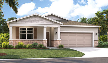 Exterior Rendering of the Chester at Groves at Whitemarsh