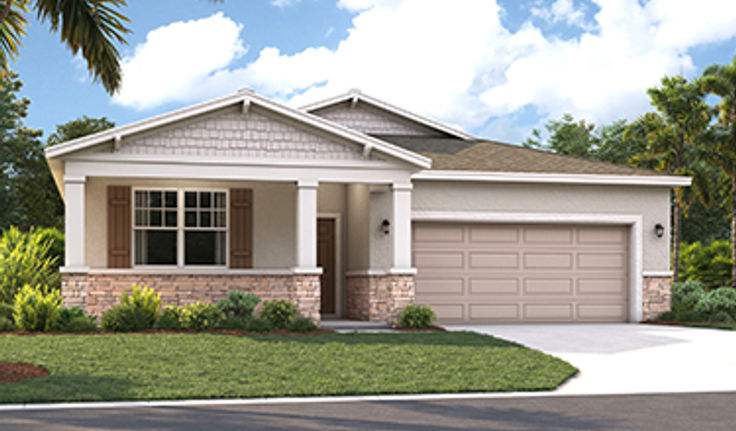 Exterior Rendering of the Chester at Groves at Whitemarsh