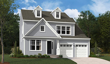 front elevation rendering of the emma home design