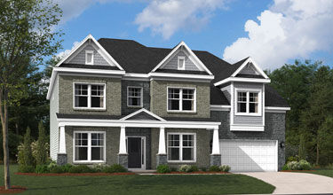 Exterior Rendering of The Seneca