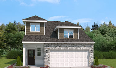 The Cade Elevation H rendering