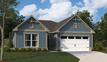 exterior rendering of the fontana single family home design