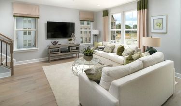 Family Room in The Everett