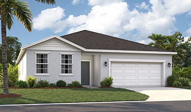 Elevation B Rendering of the Webber
