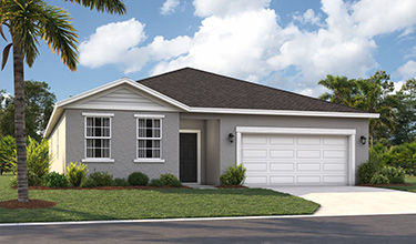 Elevation B Rendering of the Webber