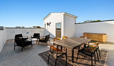 rooftop terrace