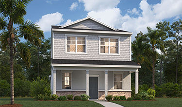 The Newcomb Elevation D Rendering