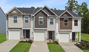Elevation C - Left End Unit