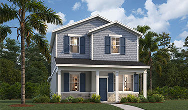 The Logan Elevation D Rendering