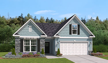 exterior rendering of the everest homesite 407